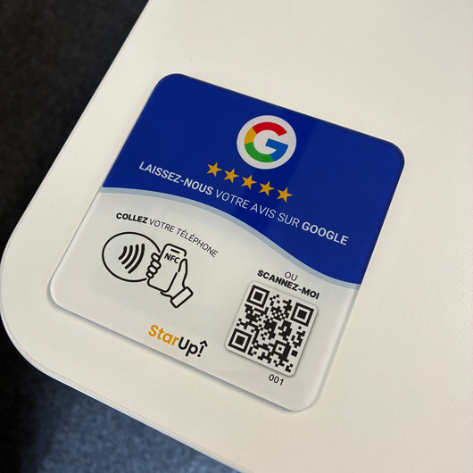 Plaque Google - StarUp!